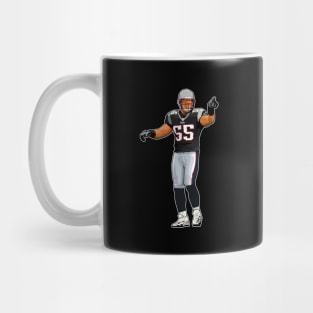 Junior Seau #55 Reaction Mug